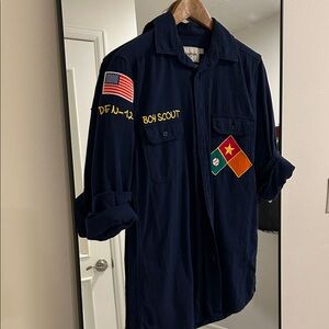 Goodfellow & Co Navy Blue Scout Shirt